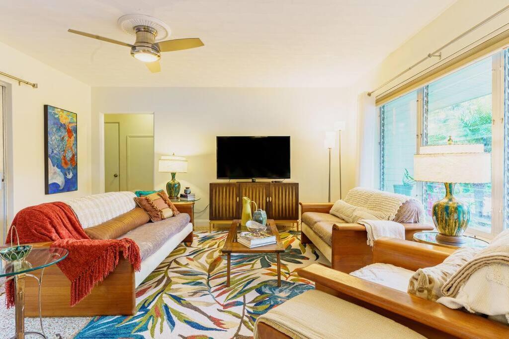 Beautiful Glam Mid-Century 1 Block From Sarasota Bay With Firepit Vila Exterior foto